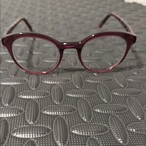 Elegant Burgundy Women's Glasses